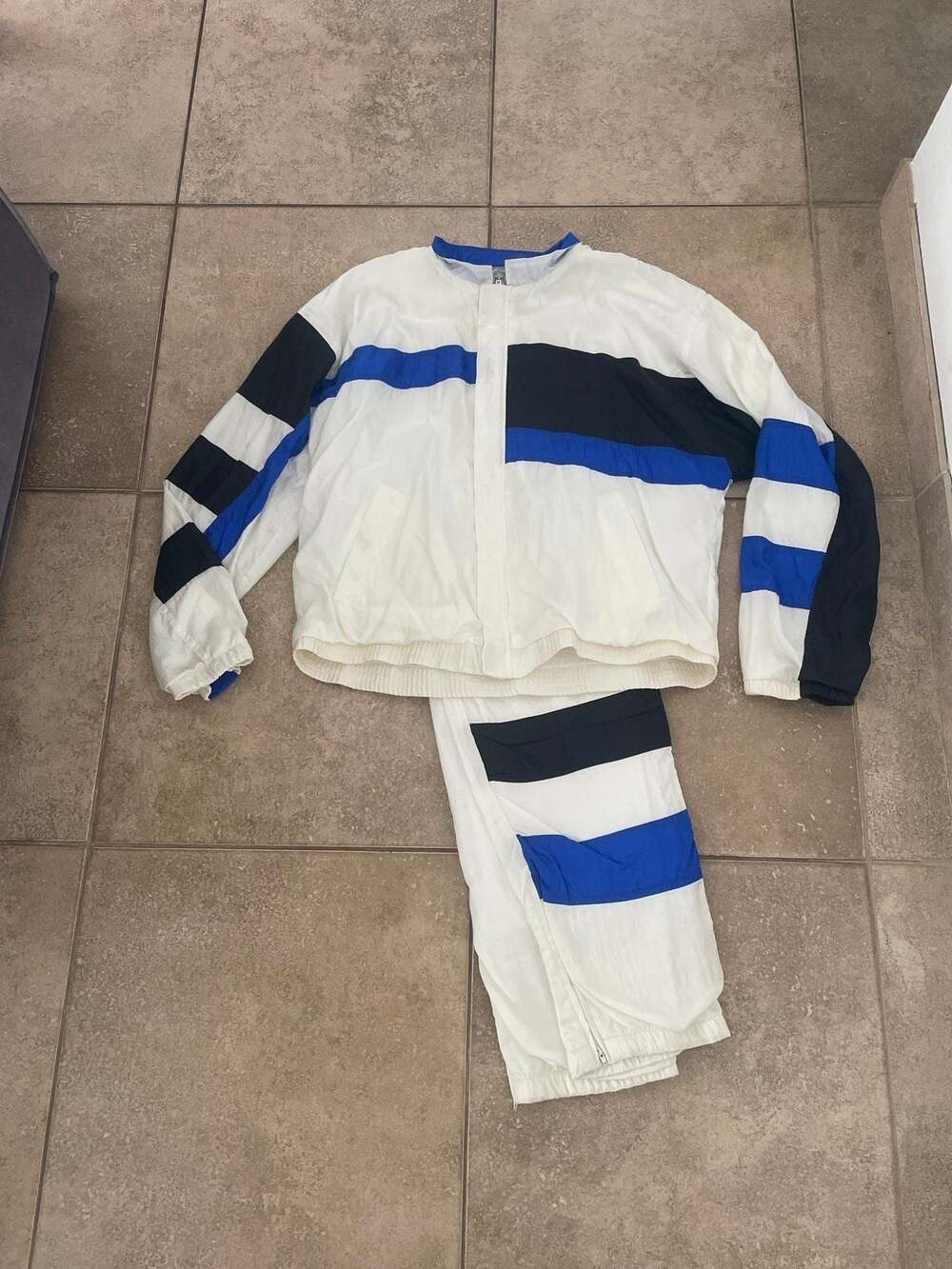 Vintage Rare Mens Track Suit Santiago Sporta 1541 Medium Pants Jacket combo